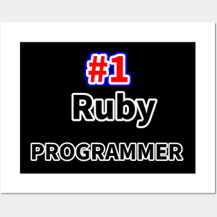 Number one Ruby programmer Posters and Art